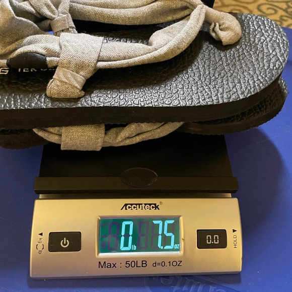 NWT Tekgear yoga flip flops size M 7/8 - Picture 7 of 7